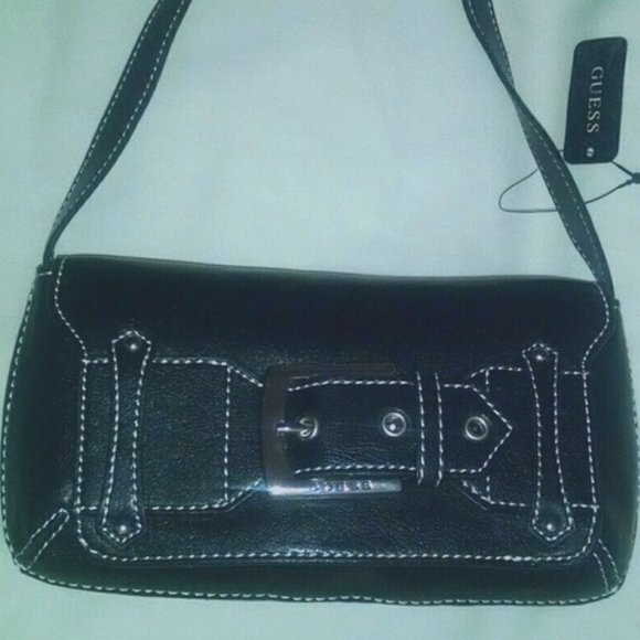Guess black cute sexy fashion shoulder handbag